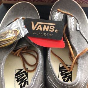 Brand new never worn JCrew limited edition Vans sneaker. So cute!!